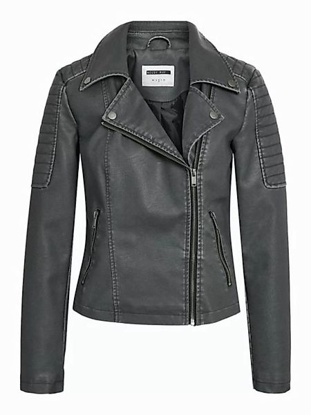 Noisy may Lederjacke NMELMA REBEL (1-St) günstig online kaufen