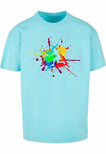 Merchcode T-Shirt "Merchcode Herren Color Splash Player Heavy Oversized Tee günstig online kaufen