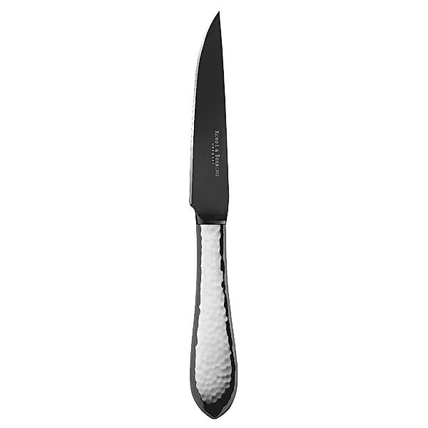 Robbe & Berking Martele - 150 g versilbert Steakmesser Frozen Black 225 mm günstig online kaufen