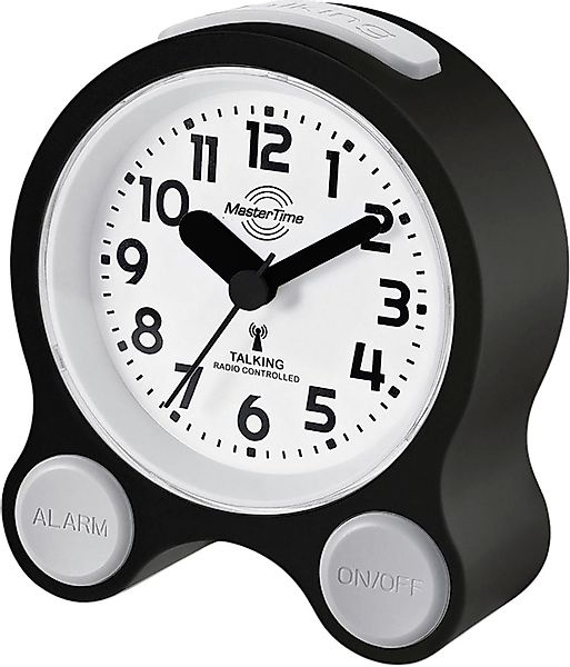 MASTER TIME Funkwecker Quarzwecker, automatischer Kalender günstig online kaufen