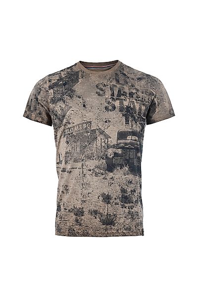 Questo Shirt HeinkeQU mocca günstig online kaufen