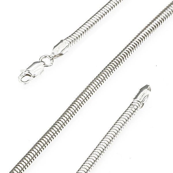 Bella Carina Silberkette Schlangenkette 3 mm günstig online kaufen