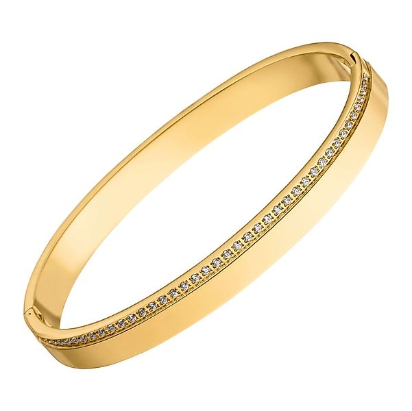 M&M Armreif Armreif Damen gold schlicht günstig online kaufen