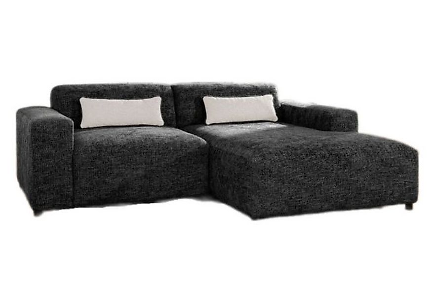 Luxusbetten24 Sofa Designer Sofa Napoli, mit geflochtener Stoffstruktur günstig online kaufen