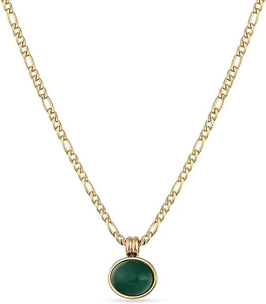 Einzelstück Kette mit Anhänger Halskette Damen Kette Wasserfest Ubud Stein günstig online kaufen