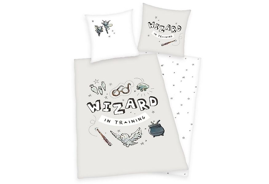 Herding Kinderbettwäsche Harry Potter Wende Bettwäsche Hogwarts Wizard 2tlg günstig online kaufen