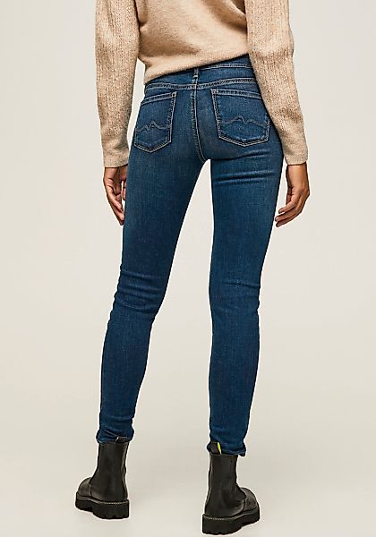 Pepe Jeans Skinny-fit-Jeans "SOHO", im 5-Pocket-Stil mit 1-Knopf Bund und S günstig online kaufen