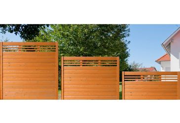 BM Massivholz Sichtschutzelement "EA5Y-F1X 2" LxH: 180x90 cm günstig online kaufen
