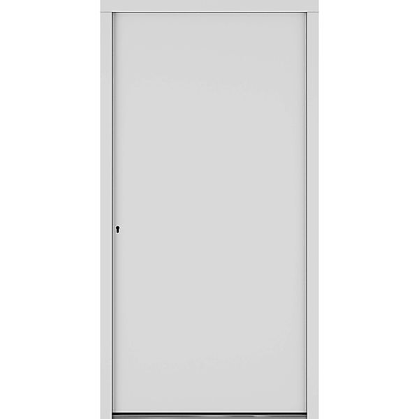 Roro Haustür OAE 1201 Aluverbund Weiß 110 cm x 210 cm DIN L günstig online kaufen