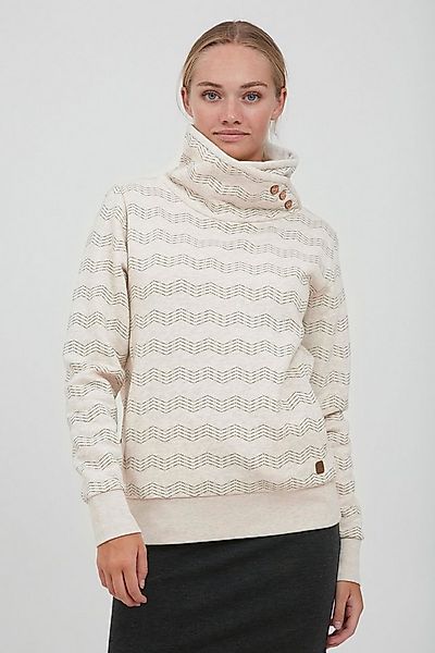 OXMO Sweatshirt OXVernita Modischer Sweater mit hohem Kragen günstig online kaufen