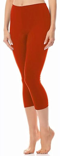 Antie Leggings Damen Leggings 3/4 aus Baumwolle AN60-101 (1-tlg) elastische günstig online kaufen