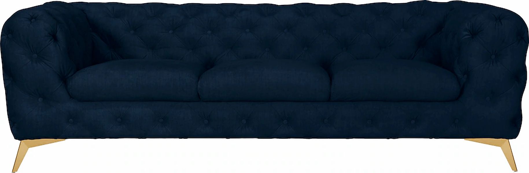 Home affaire Chesterfield-Sofa "Glynis" aufwändige Knopfheftung, moderne Ch günstig online kaufen