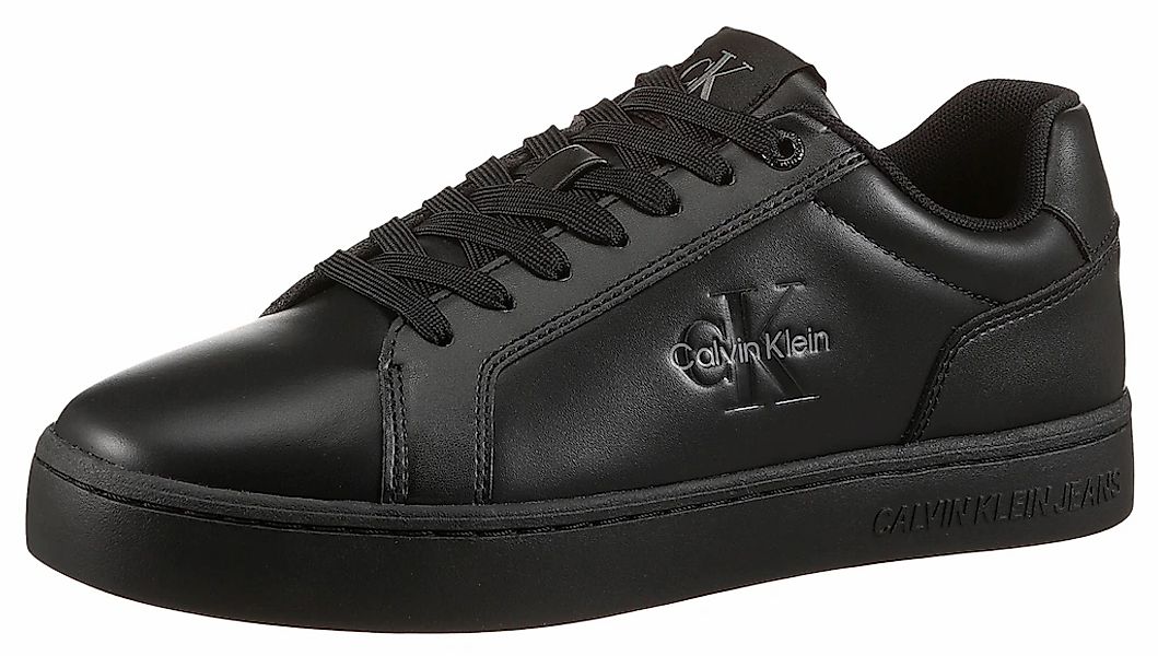 Calvin Klein Jeans Sneaker "CLASSIC CUPSOLE MONO LTH", Freizeitsneaker, Hal günstig online kaufen
