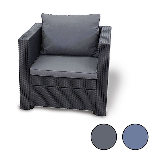 Keter Gartenlounge-Set Keter Sessel Provence Kissen günstig online kaufen