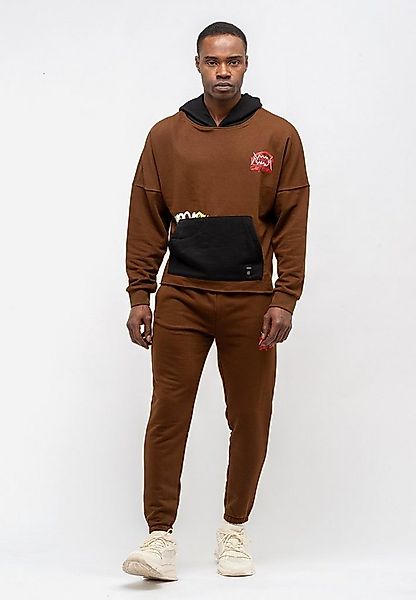 Tom Barron Trainingsanzug Tom Barron Mens Oversize Print Design Sweatshirt günstig online kaufen