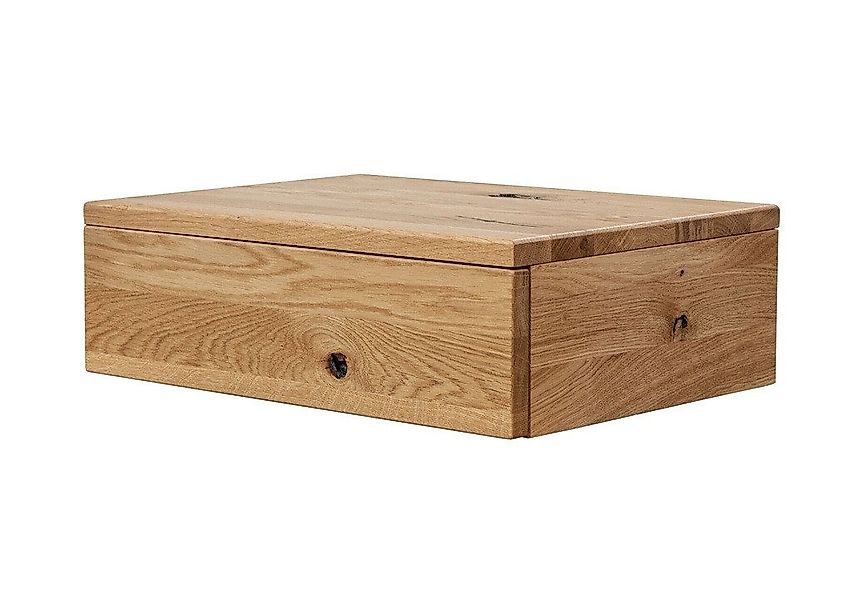 Main Möbel Nachtkonsole 45x14cm 'Amelie' Wildeiche geölt günstig online kaufen