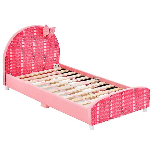 COSTWAY Bettgestell Einzelbett, 140 x 70cm, günstig online kaufen
