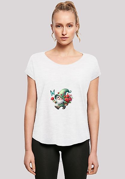 F4NT4STIC T-Shirt "Gnom Frühling Blumen Schmetterling" Premium Qualität günstig online kaufen