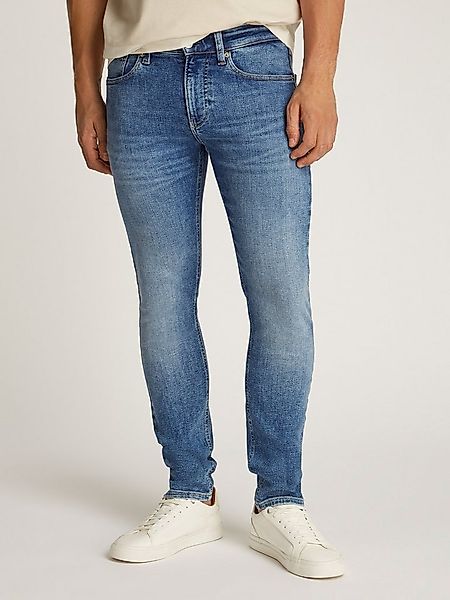 Calvin Klein Jeans Stretch-Jeans SKINNY Coinpocket, Logostickerei günstig online kaufen