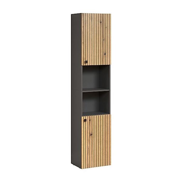 trendteam Hochschrank (Hochschrank) Badschrank Badhochschrank 40 x 186 x 31 günstig online kaufen