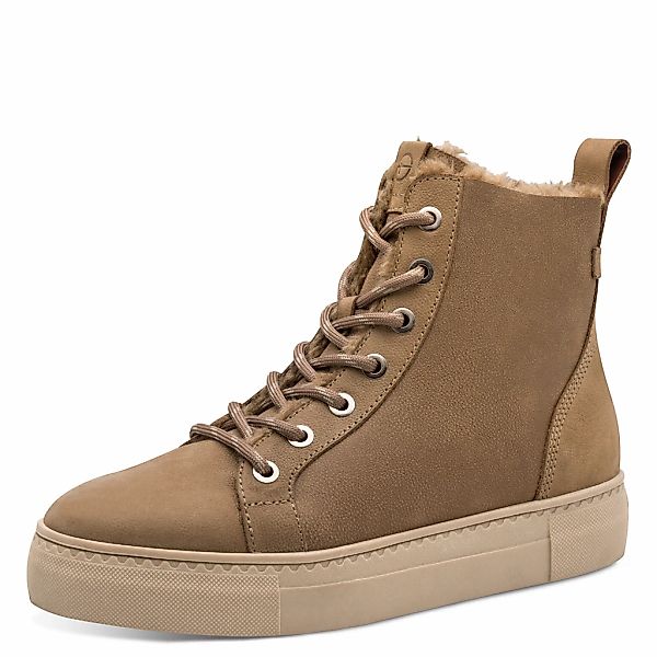 Tamaris Winterboots, Plateau, Schnürboots, Stiefelette, T-Logoaufnäher an d günstig online kaufen
