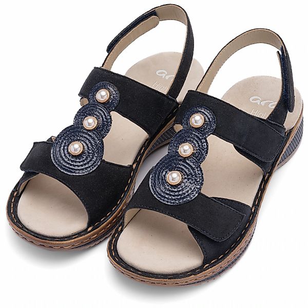 Ara Riemchensandale "HAWAII" Keilabsatz, Sommerschuh, Bequemschuh in Weite günstig online kaufen