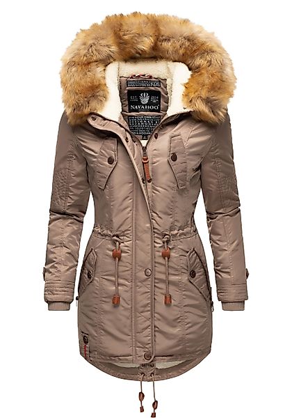 Navahoo Wintermantel "La Viva", hochwertiger Winterparka mit großem Kunstfe günstig online kaufen