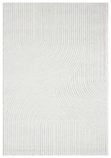 Vimoda Teppich Wohnzimmer Hochtief-Muster, Rechteck, Teppich günstig online kaufen