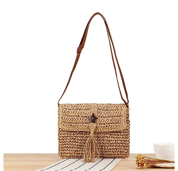 Coonoor Strandtasche Umhängetasche Damen, Strohtaschen für Frauen Crossbody günstig online kaufen