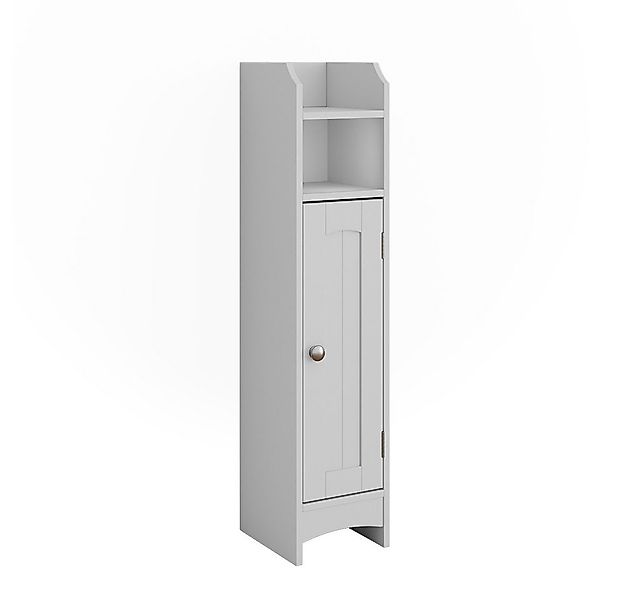 Vicco Midischrank Bianco, Weiß, 18 x 81 cm mit 5 Fächern günstig online kaufen