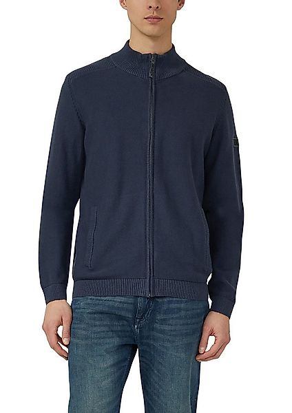 s.Oliver Strickjacke mit Stehkragen, Regular Fit günstig online kaufen