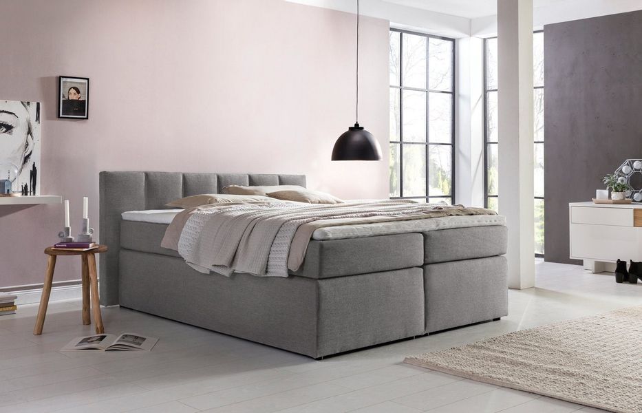 Möbelfreude Boxspringbett Boxspringbett Valina 200x200 cm günstig online kaufen