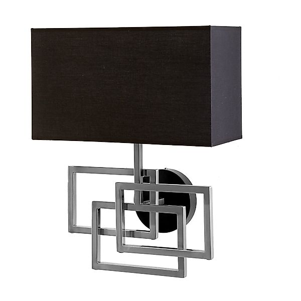 riess-ambiente Wandleuchte ATLANTIS 44cm schwarz / günstig online kaufen