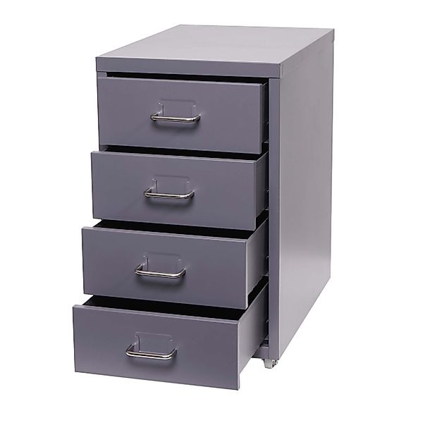 MCW Rollcontainer T851-4, Schubladen mit Vollauszug, günstig online kaufen