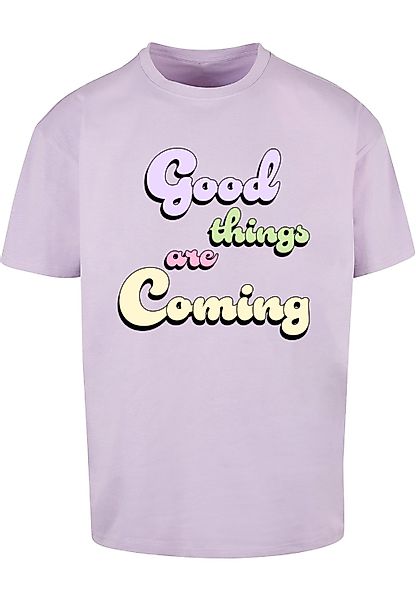 Merchcode T-Shirt "Merchcode Herren Good Things Heavy Oversized Tee", (1 tl günstig online kaufen