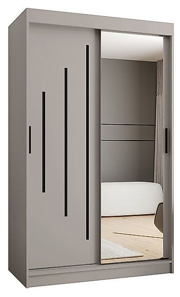 ABIKS MÖBEL Schwebetürenschrank RUBINO Y 120 Schlafzimmerschrank mit Schieb günstig online kaufen