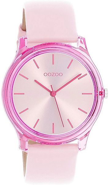 OOZOO Quarzuhr C11138, Armbanduhr, Damenuhr, Lederarmband günstig online kaufen