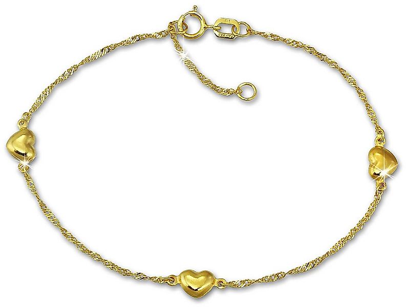 GoldDream Goldarmband GoldDream 19cm Damen Armband günstig online kaufen