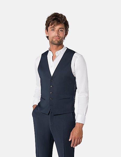 BENVENUTO. Anzugweste UMBERTO (1-tlg) mit Paspeltaschen günstig online kaufen