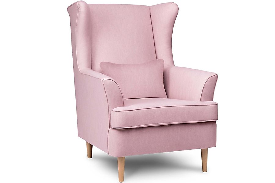 KONSIMO® Ohrensessel STRALIS Sessel, zeitloses Design günstig online kaufen
