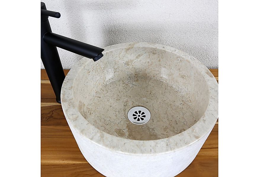 Casa Moro Waschtisch Stein Aufsatzwaschbecken - Marmor Waschbecken für Bade günstig online kaufen