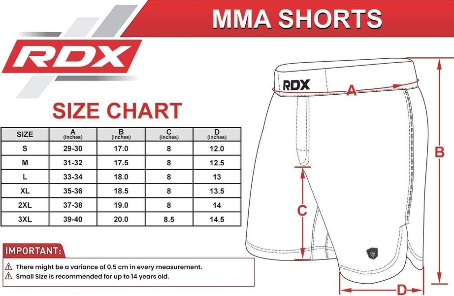RDX Sports Trainingsshorts RDX MMA Shorts günstig online kaufen