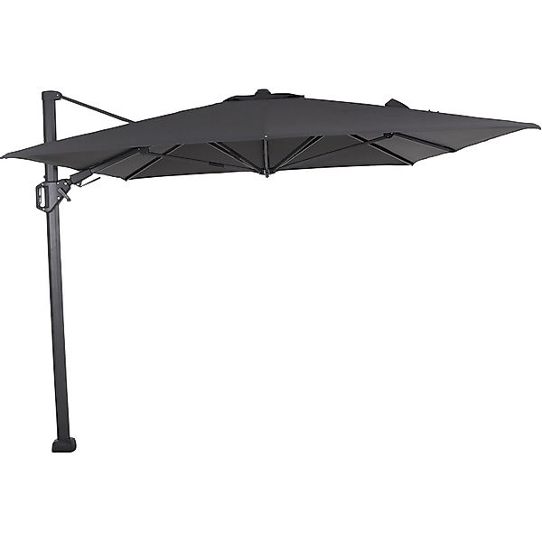 Siena Garden Ampelschirm 350 cmx 260 cm Natur mit Dreh- & Neigungsfunktion günstig online kaufen