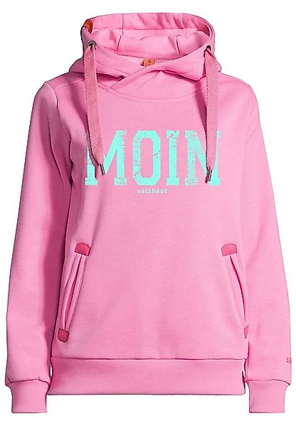 salzhaut Hoodie SÜNN - MOIN Damen Tailliert Damen Kapuzenpullover– lässig, günstig online kaufen