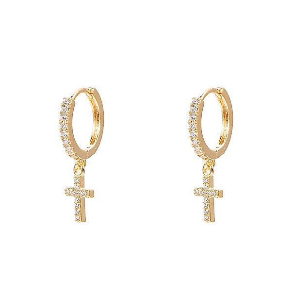 Cala Rose Paar Ohrstecker TINY CROSS günstig online kaufen