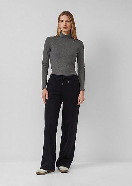 s.Oliver Jogginghose Hose Sweathose mit weitem Bein und Elastikbund günstig online kaufen