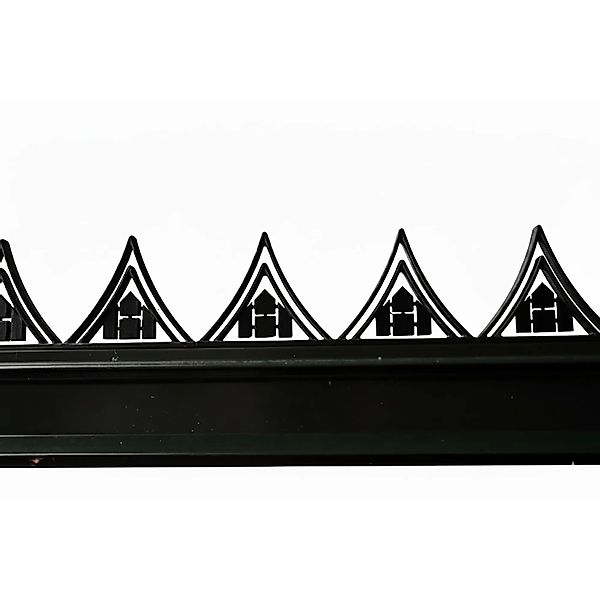 Halls Dachfirstverzierung Icon Planthouse 8 mit 9,7 m² Schwarz günstig online kaufen