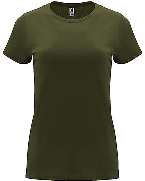 Roly Rundhalsshirt Damen Capri T-Shirt, Tailliert günstig online kaufen