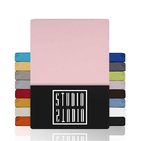 STUDIO Spannbettlaken Basic, viele Größen, 100% gekämmte Baumwolle, OEKO-TE günstig online kaufen