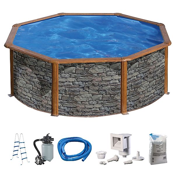 KONIFERA Rundpool MALAGA 2 (Set, 5-tlg), günstig online kaufen